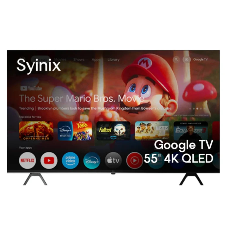 Syinix 55 Inch Google TV 4K QLED