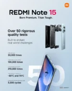 Redmi Note 15 (256GB/8GB; 108MP Triple Camera; 6000mAh) - Image 4